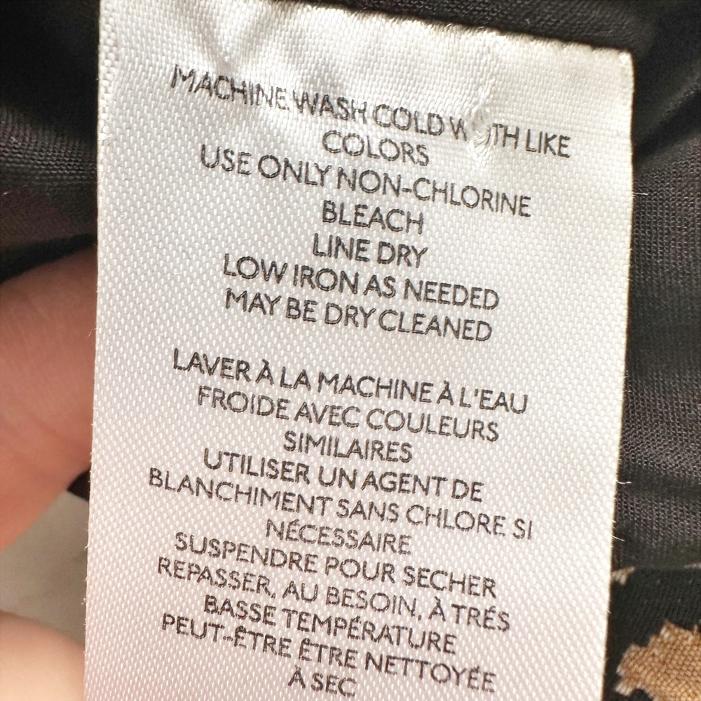 Maeve Brocade Leopard Print Wide Leg Pants & Crop Top Vest Set Women Size 2 - Picture 14 of 16